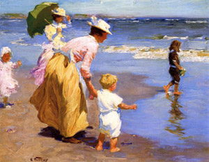 At The Beach ~ Edward Henry Potthast