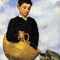Edouard Manet - Boy With Dog