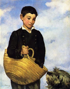 Edouard Manet - Boy With Dog