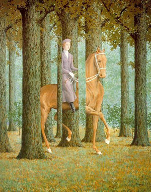 "Le Blanc Seing" - Rene Magritte