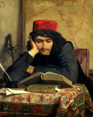 The Reader - Ferdinand Heilbuth 1856
