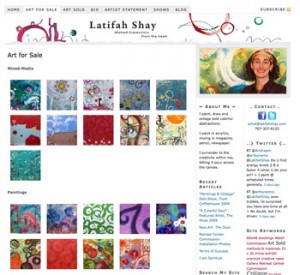 Latifah Shay Website Gallery Page