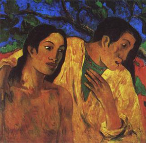 The Lovers (Section) ~ Paul Gauguin 1902
